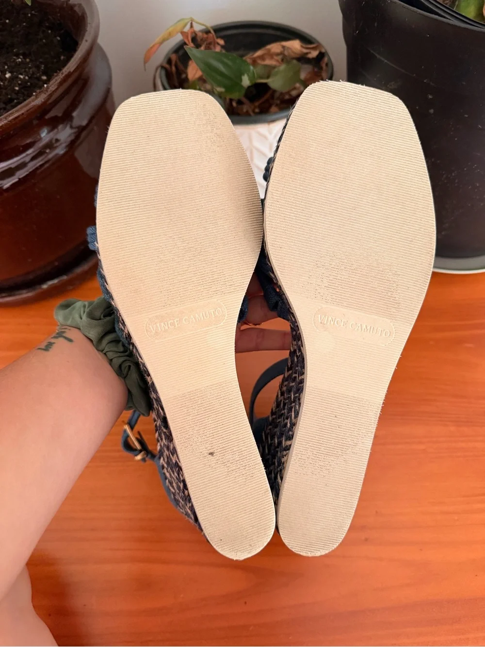 NWOT Vince Camuto Jilesa Espadrille Heeled Sandal